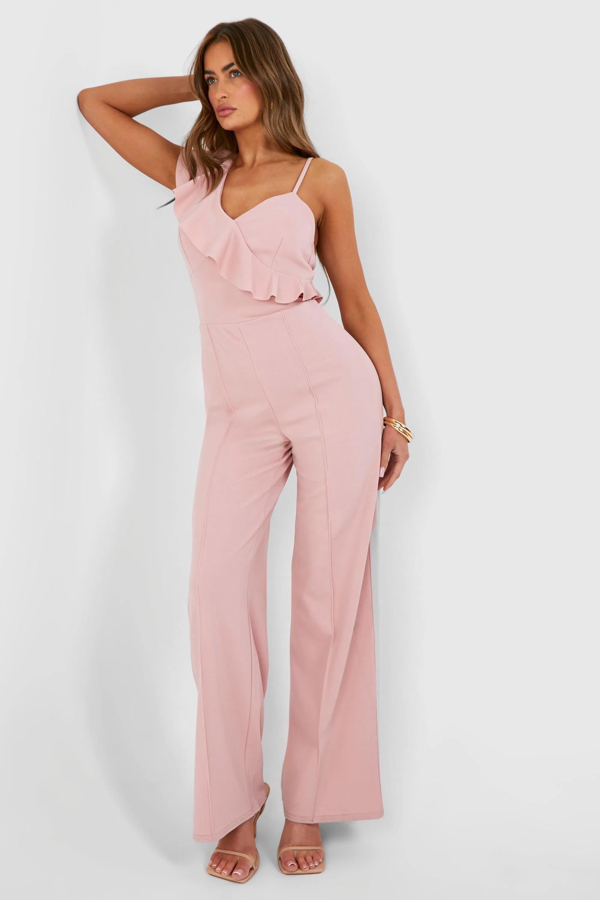 Jumpsuits | Ruffle Jumpsuit | boohoo