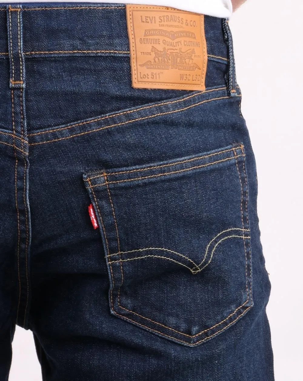 Levis 511 Slim Fit Jeans Rinse Wash