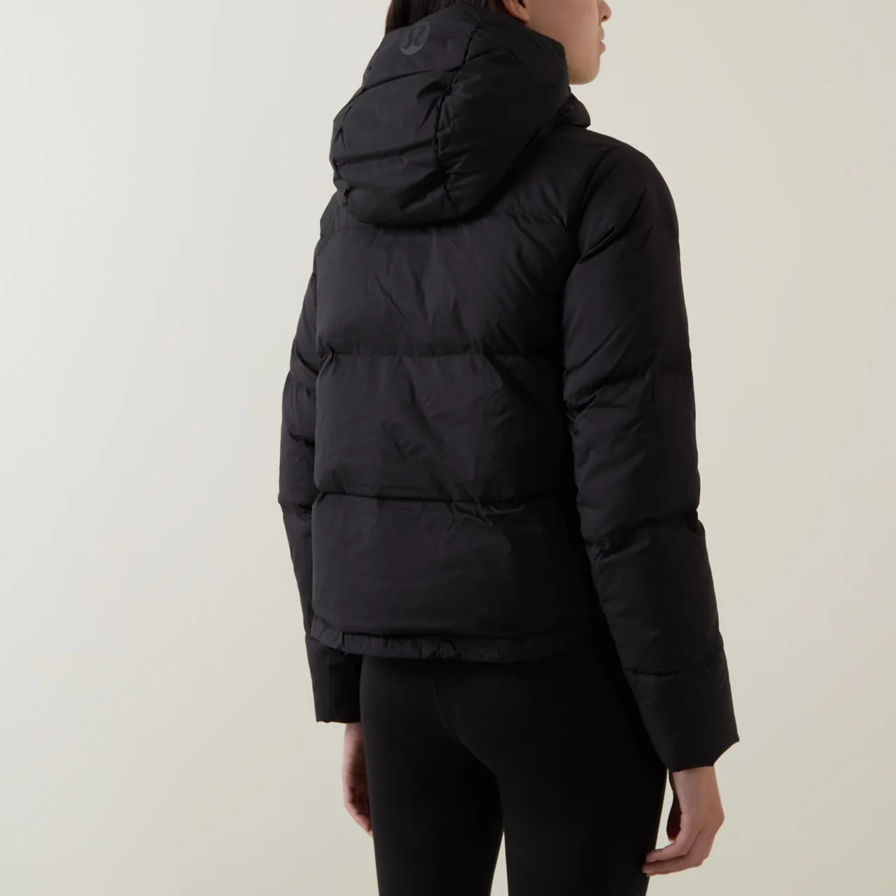 LULULEMON Wunder Puff Cropped Jacket - Black