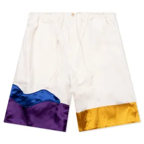 Marni x No Vacancy Inn Gabardine Shorts - Limestone