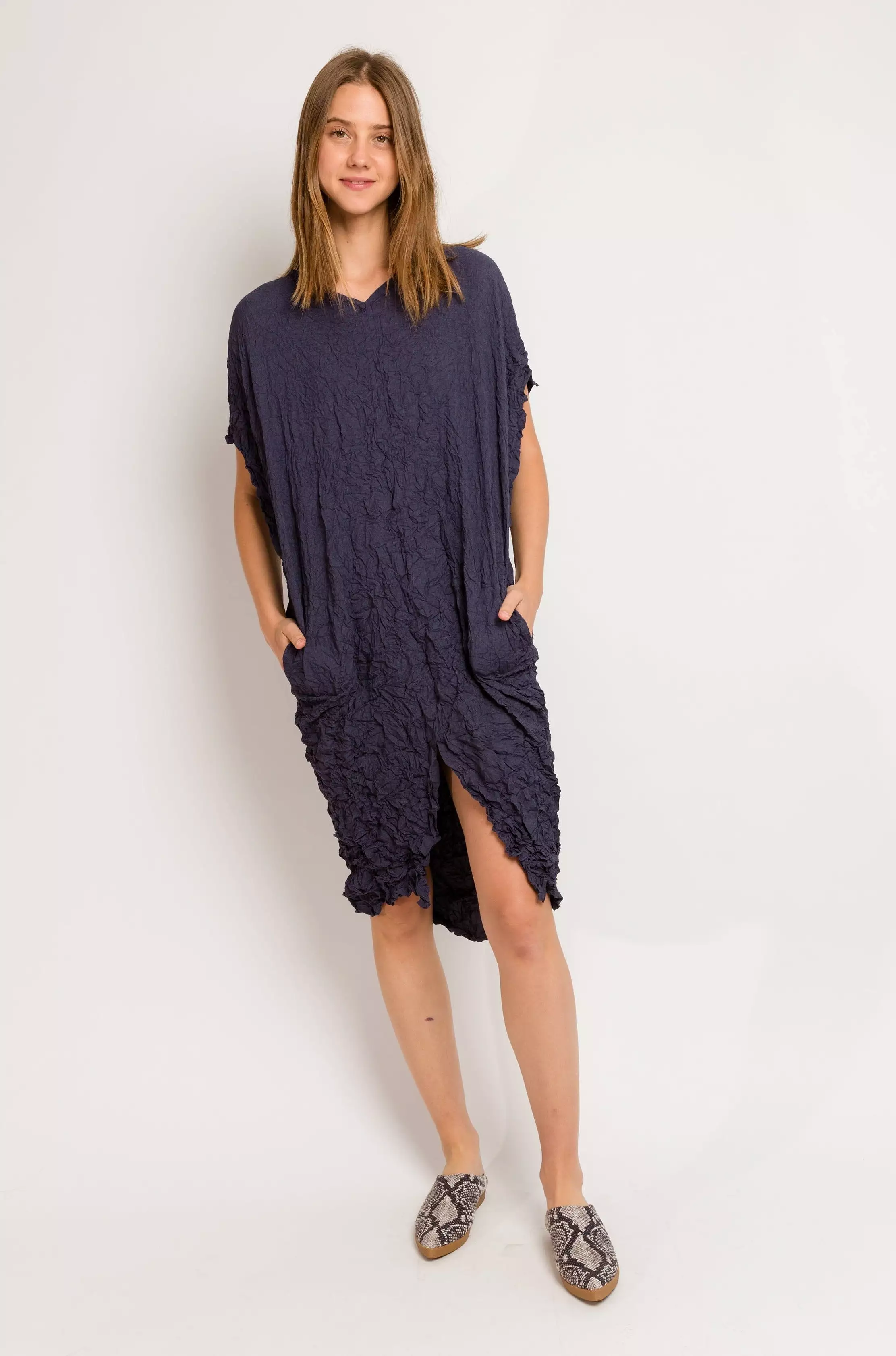 Moth Desert Caftan | Navy