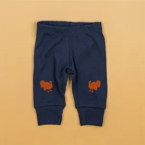 Navy Turkey Knee Pants