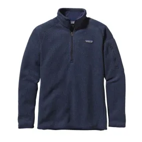 Patagonia Women's Better Sweater Quarter-Zip Fleece 25618 New Navy