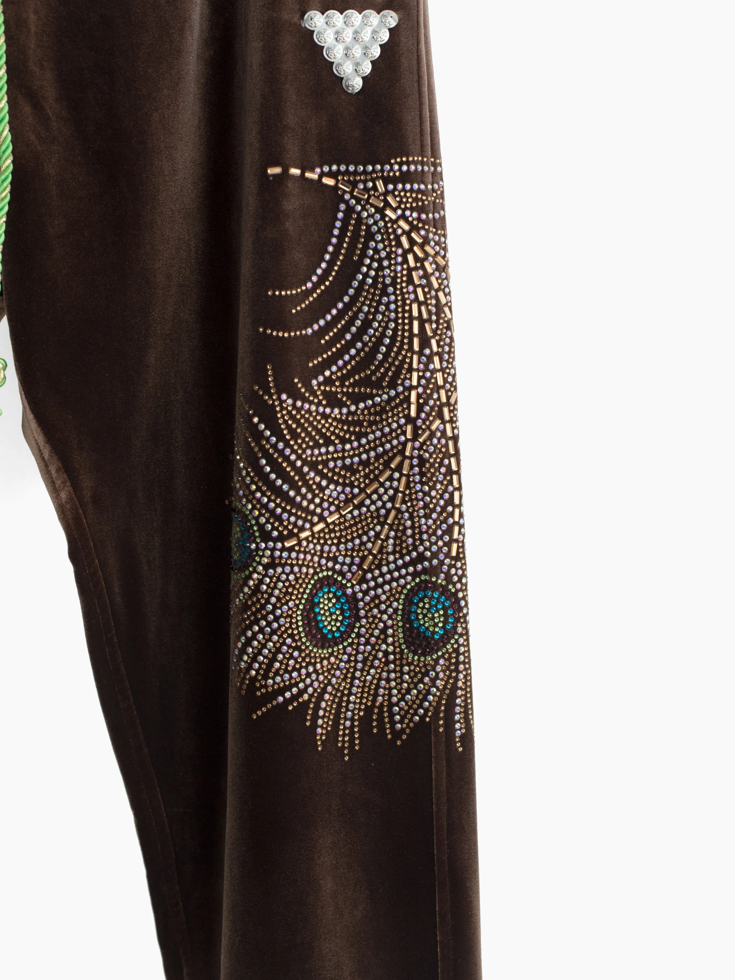 Penultimate AW21 Velour Embellished Track Pants