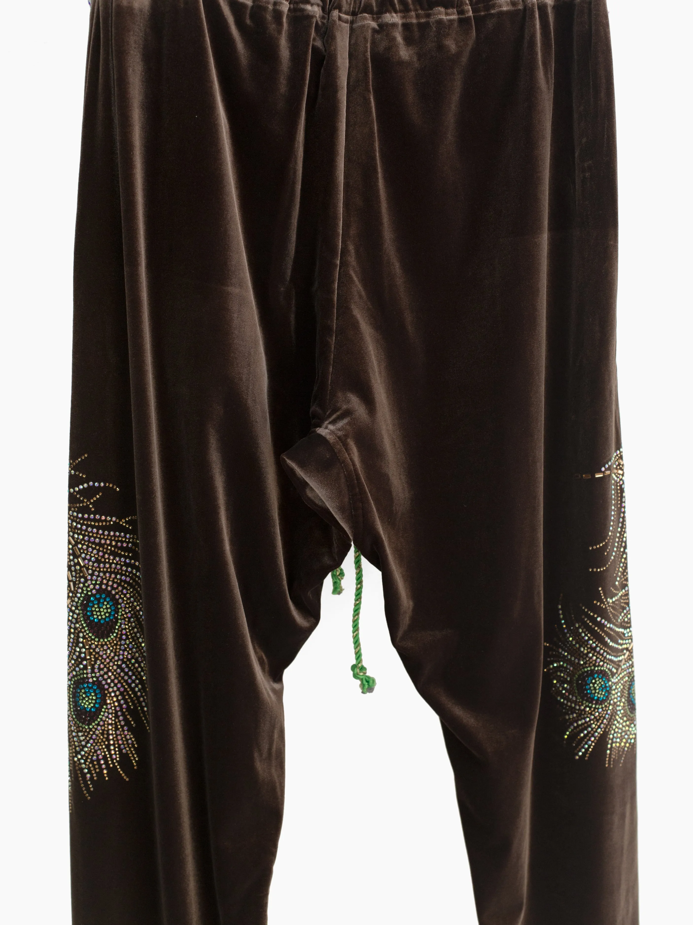 Penultimate AW21 Velour Embellished Track Pants