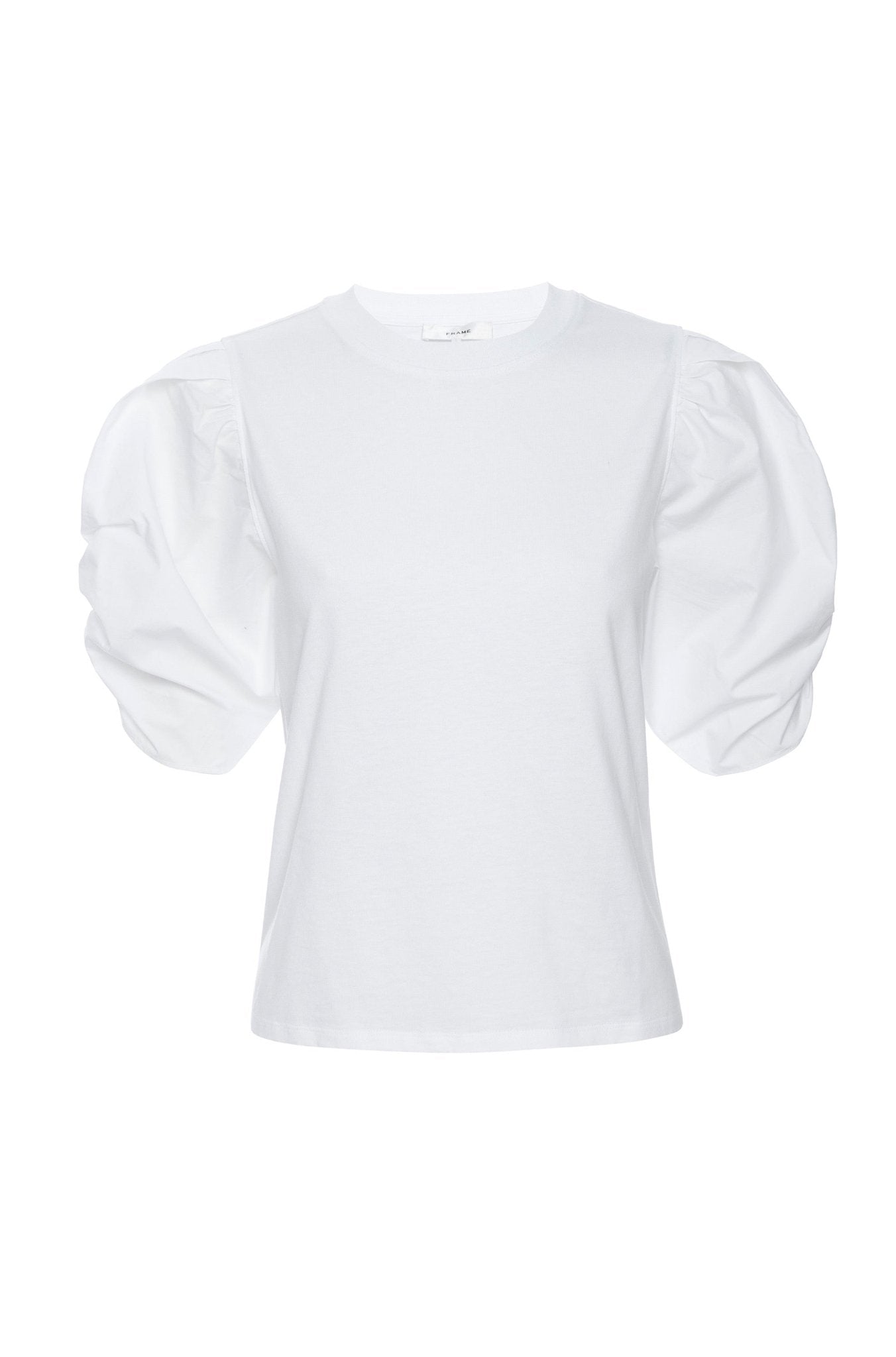 Pleated Puff Sleeve Tee