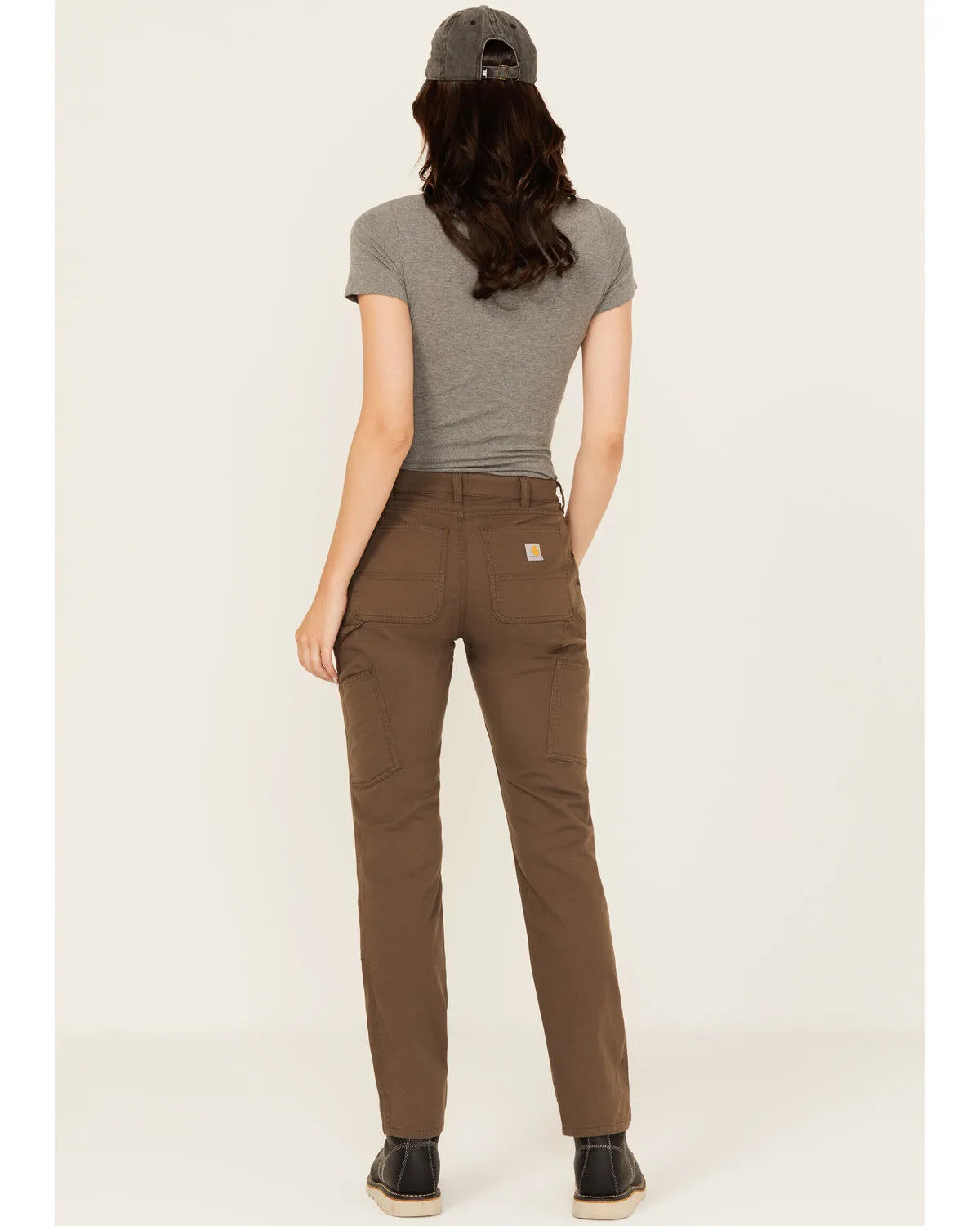 Product Name:  Carhartt Women's Rugged Flex Relaxed Fit Double-Knee Canvas Work Pants