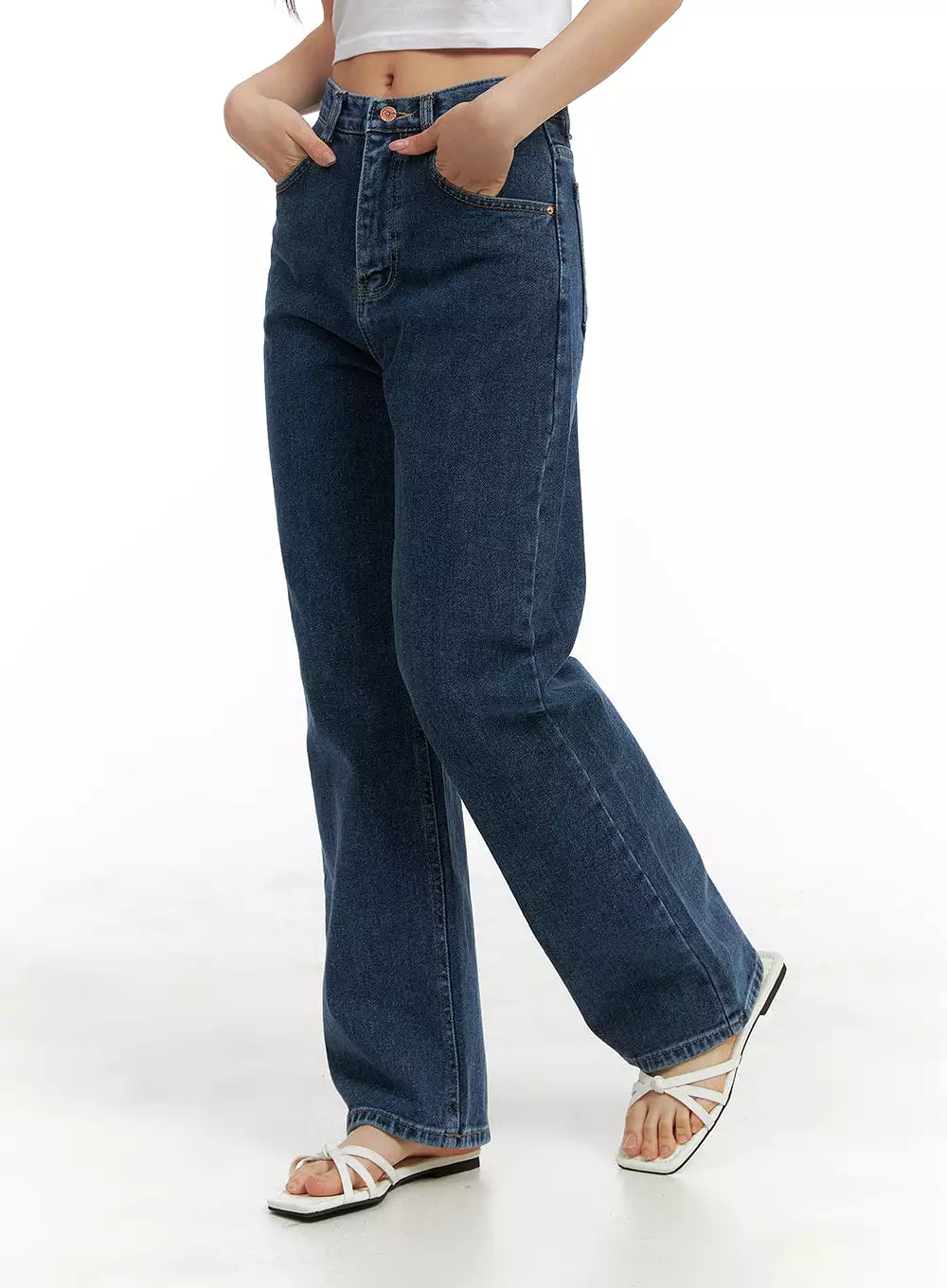 Recycled Straight Fit Jeans OM428