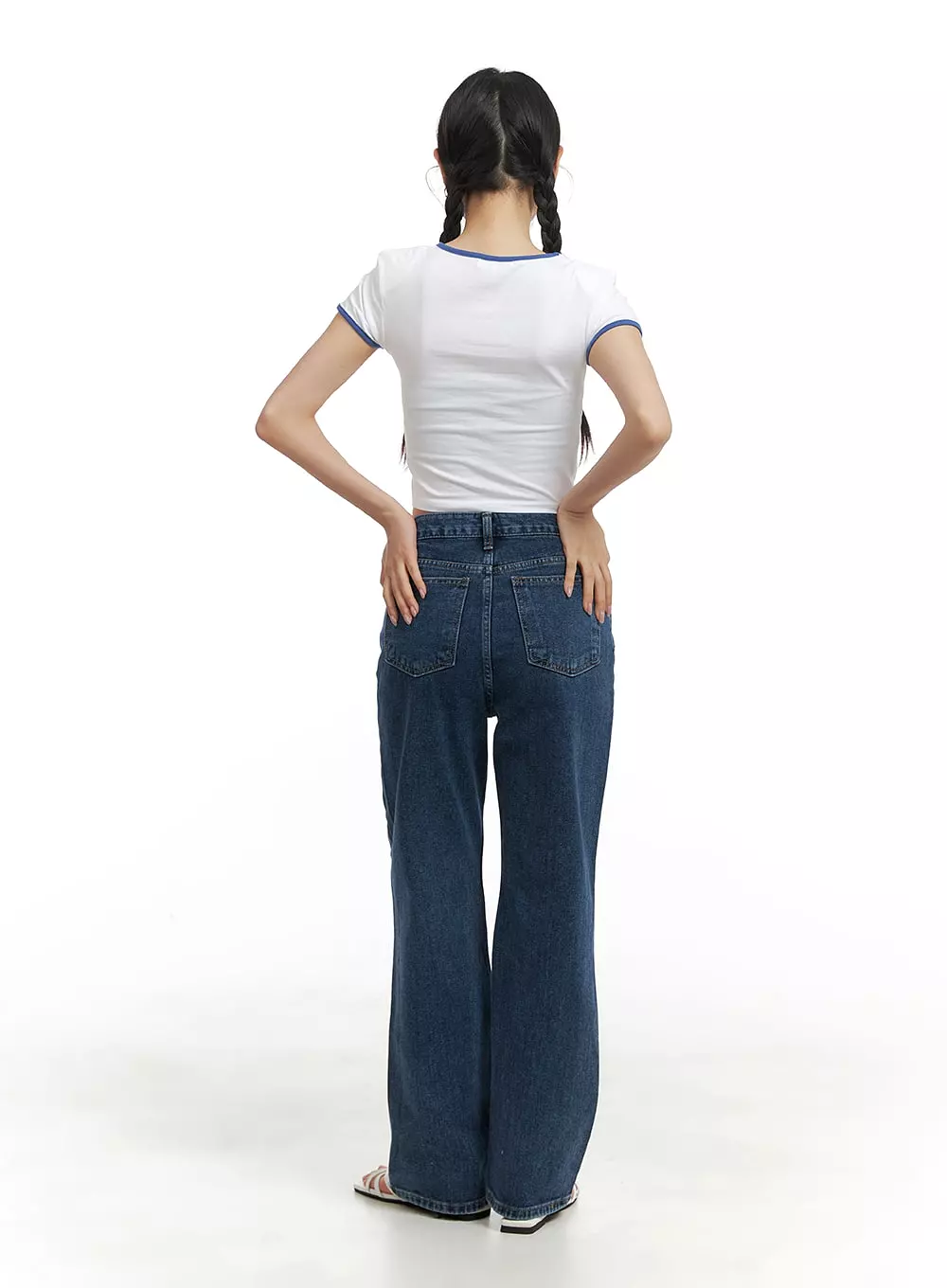 Recycled Straight Fit Jeans OM428