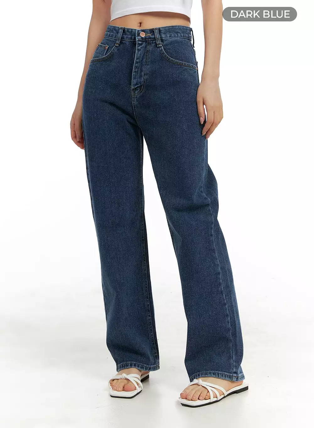 Recycled Straight Fit Jeans OM428