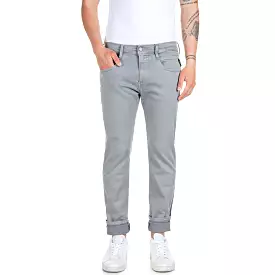 Replay Hyperflex X-Lite Anbass Colour Edition Slim Fit Jeans - Warm Grey