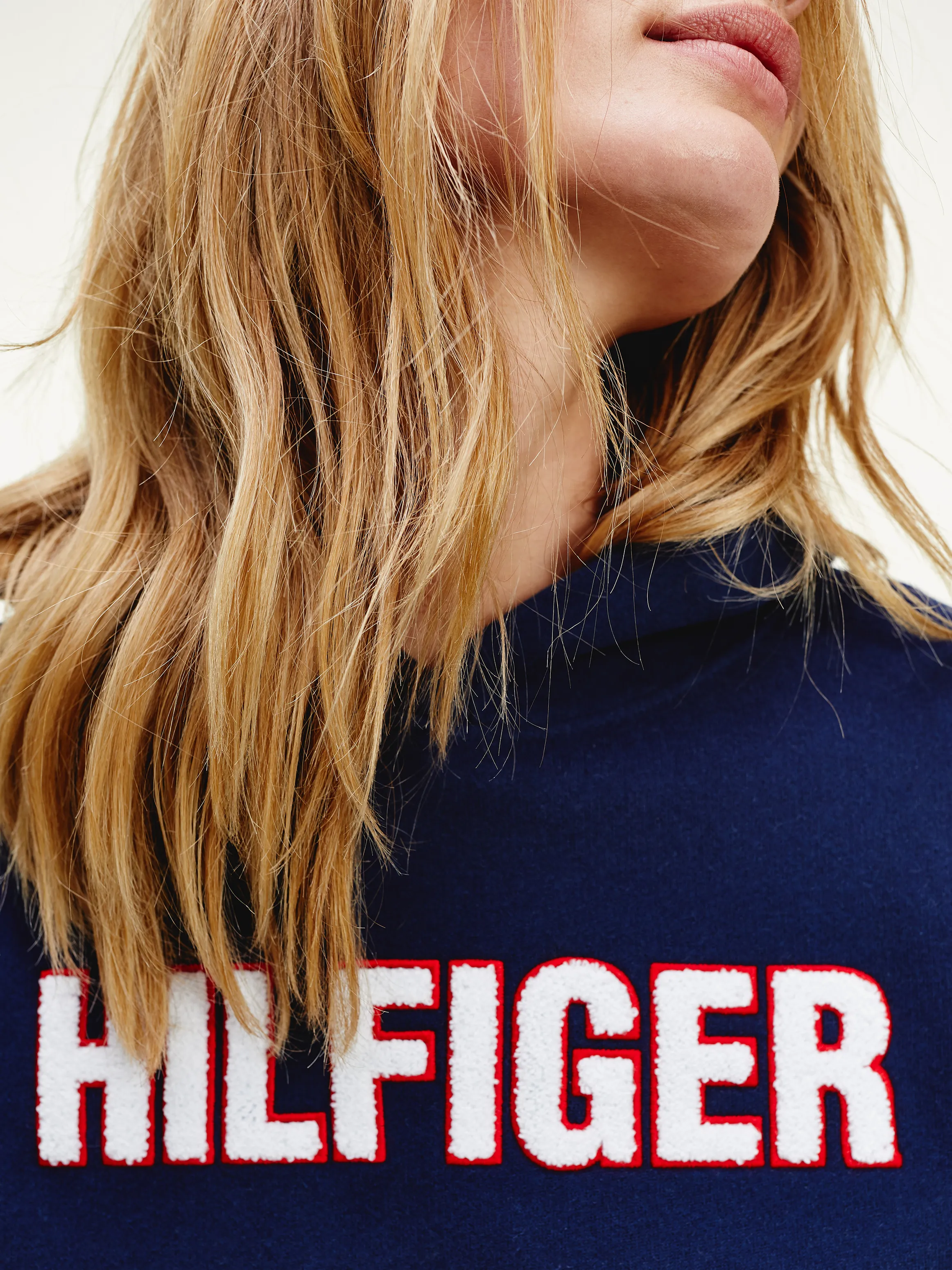 Repurposed Towelling Logo Hoody | Lounge & Nightwear | Tommy Hilfiger