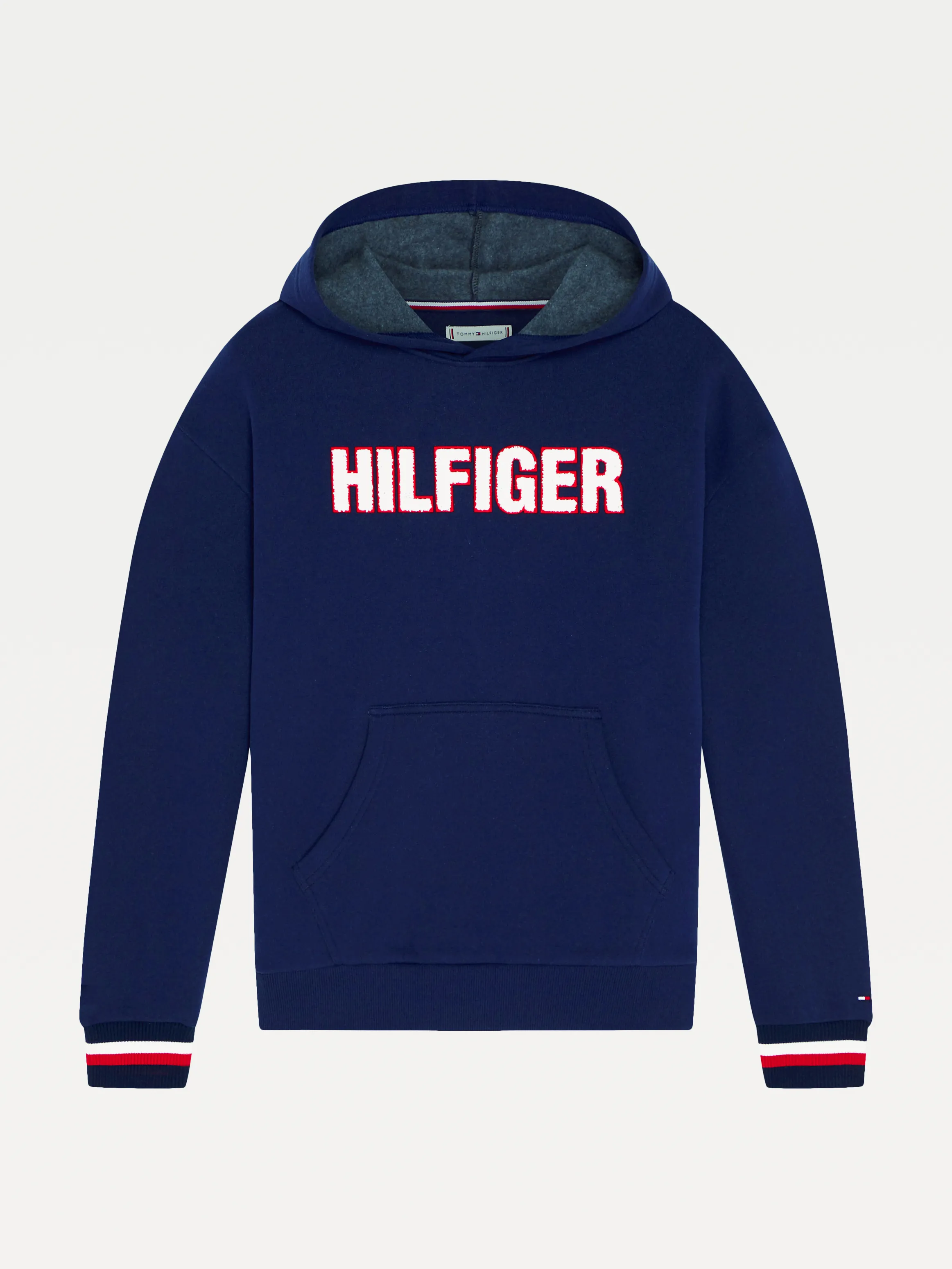 Repurposed Towelling Logo Hoody | Lounge & Nightwear | Tommy Hilfiger