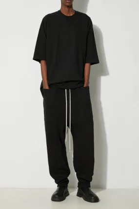 Rick Owens joggers Knit Sweat Pants Classic Cargo Drawstring black color DU01D1370.F.09