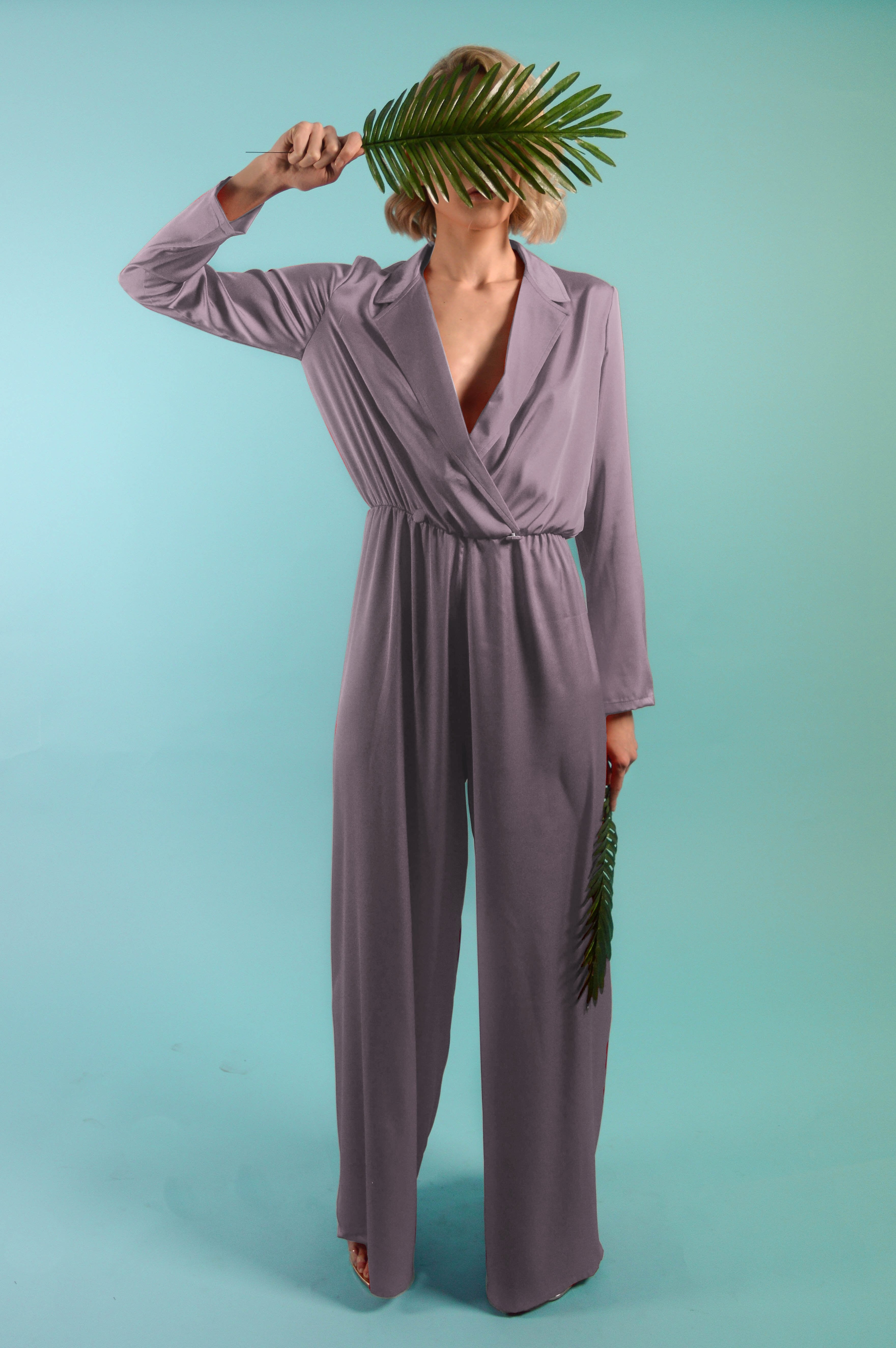 Silk Satin Jumpsuit