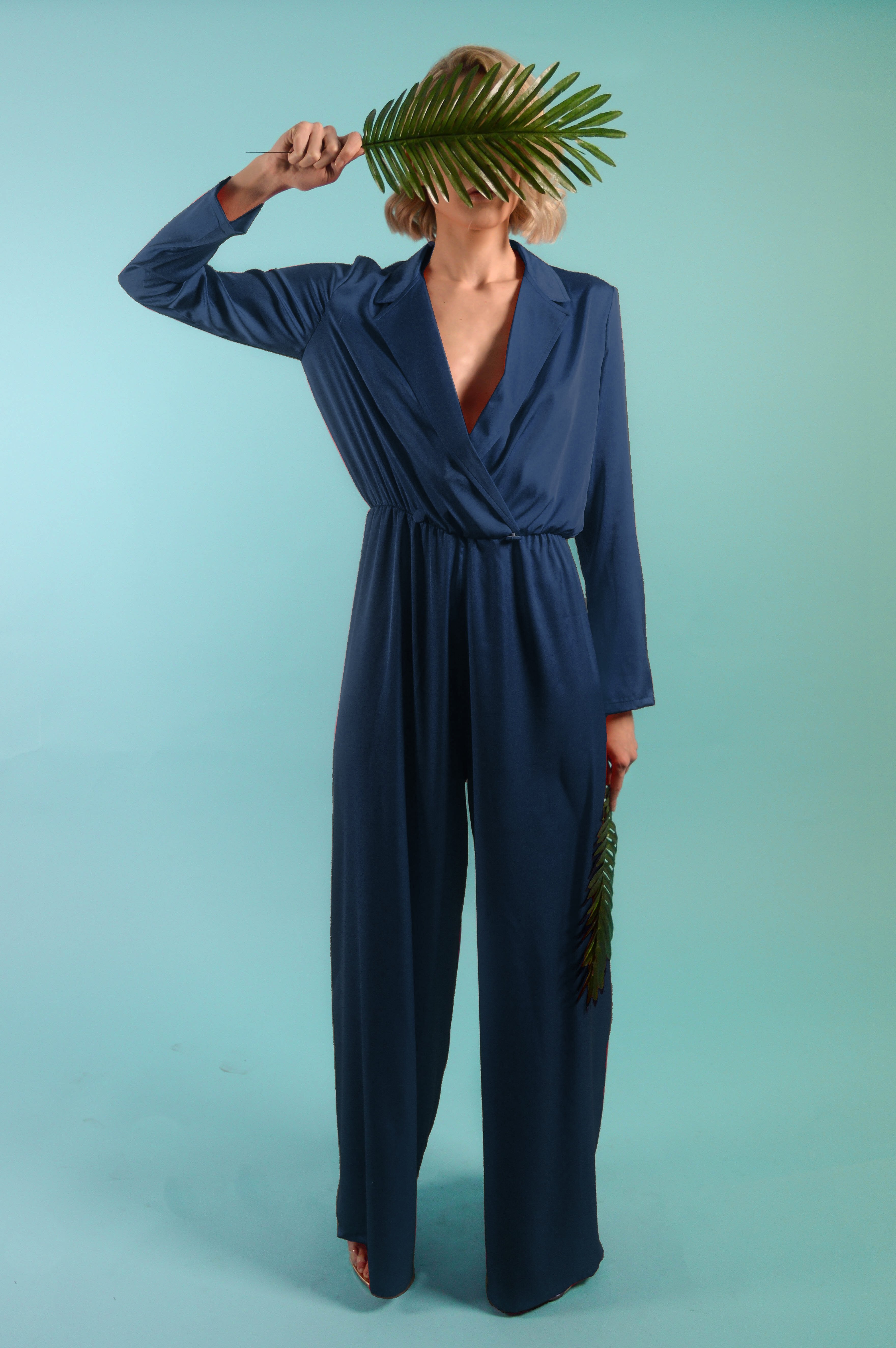 Silk Satin Jumpsuit