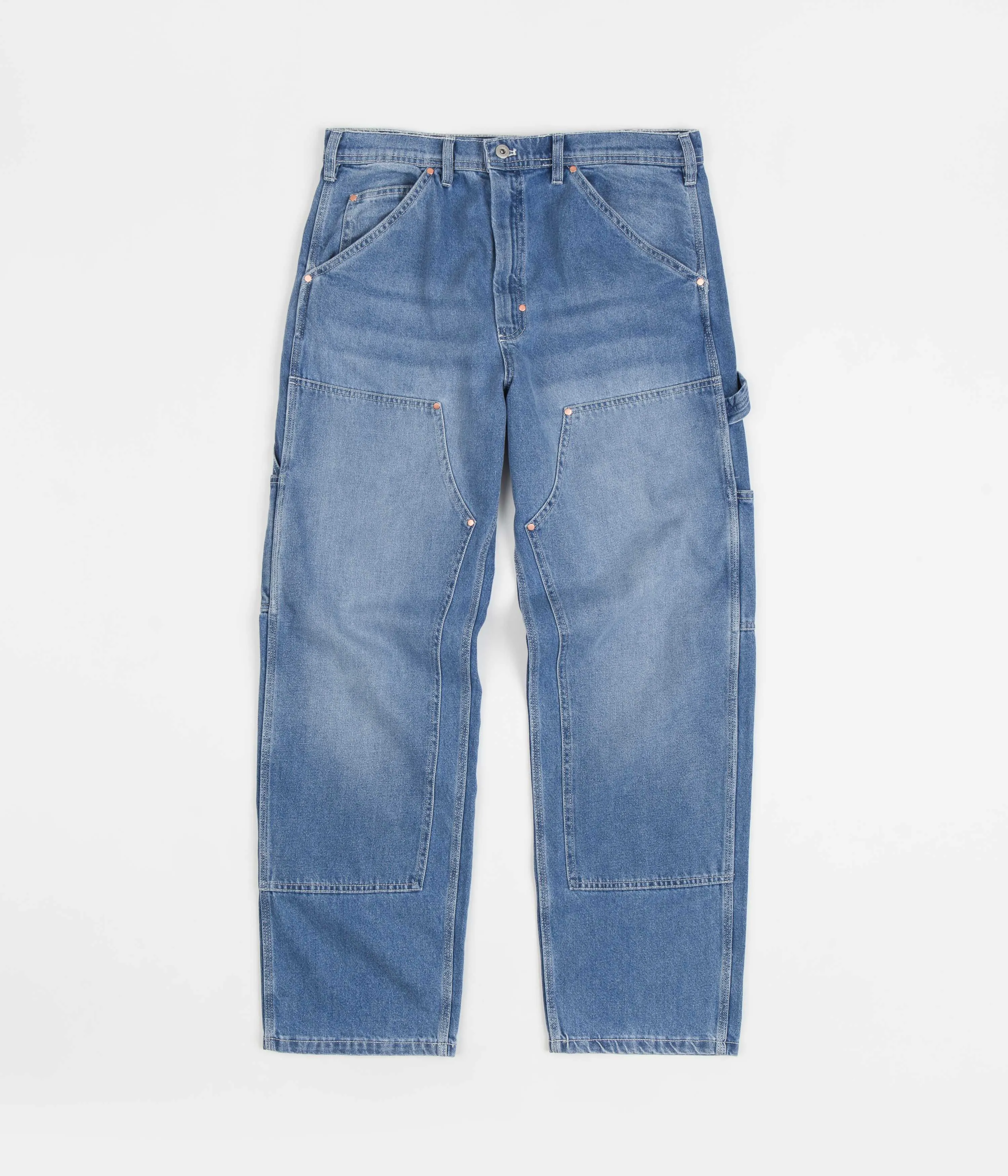 Stan Ray Denim Double Knee Pants - Vintage Stonewash