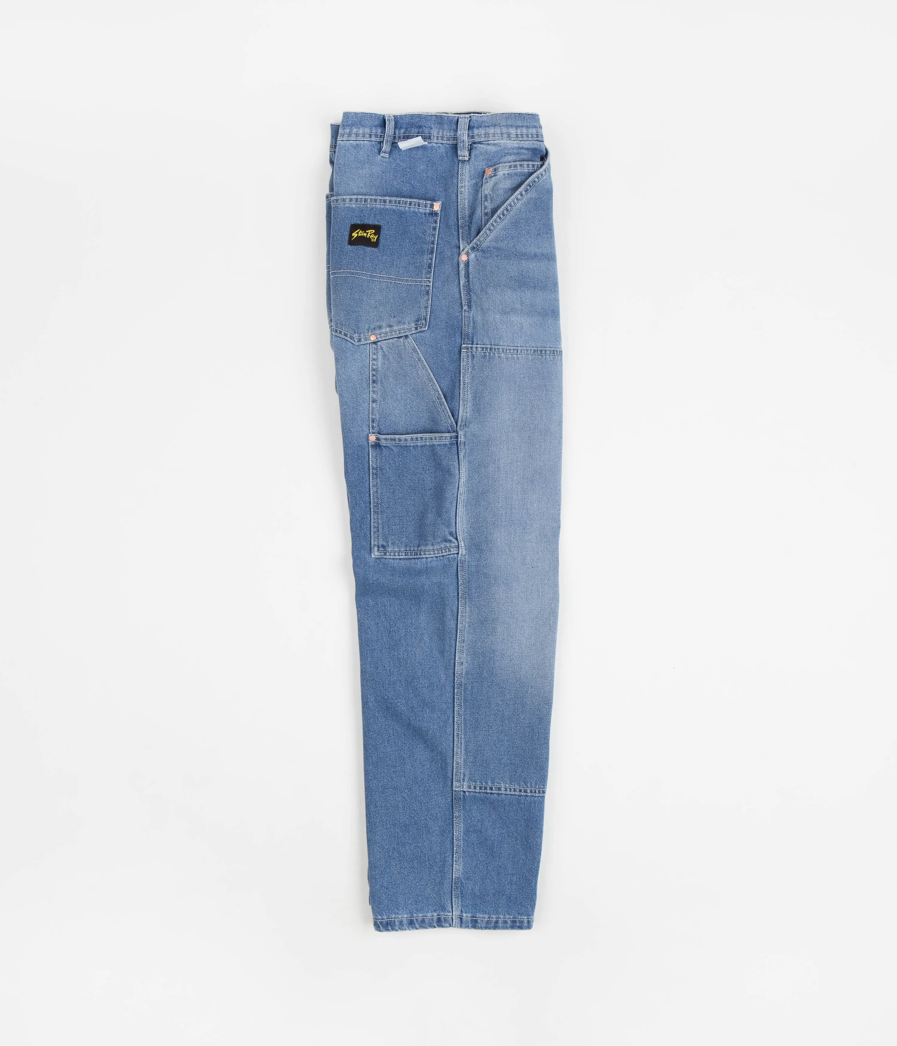 Stan Ray Denim Double Knee Pants - Vintage Stonewash