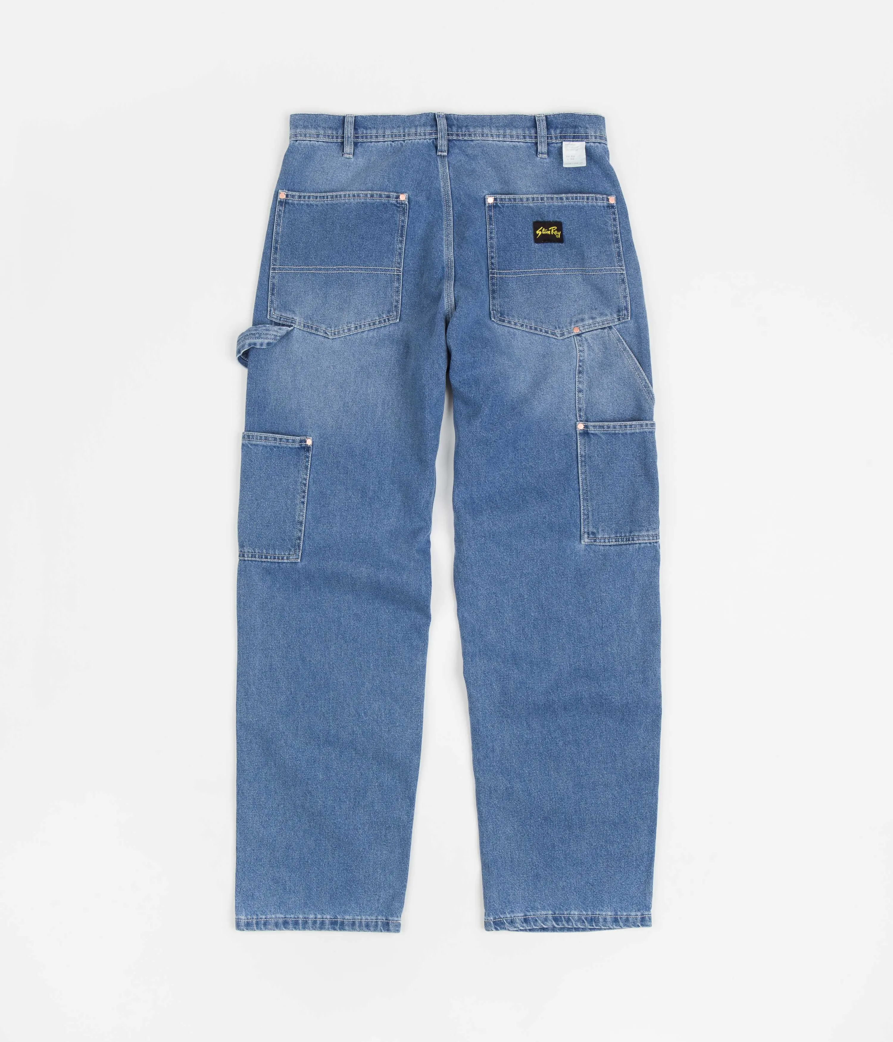 Stan Ray Denim Double Knee Pants - Vintage Stonewash