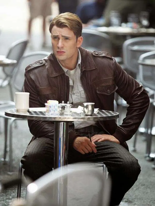 Steve Rogers Locomotive Jacket | Captain America Jacket