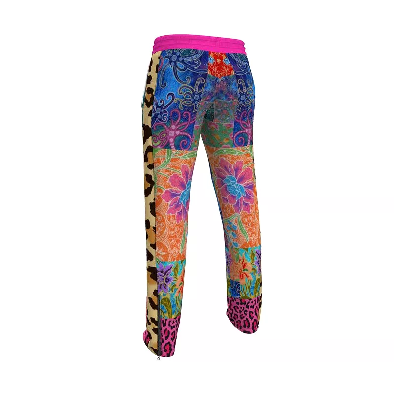 Sweet Clementine Gypsy Patchwork Unisex Track Pants