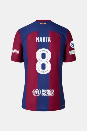 UWCL FC Barcelona home shirt 23/24 - Long-sleeve - MARTA