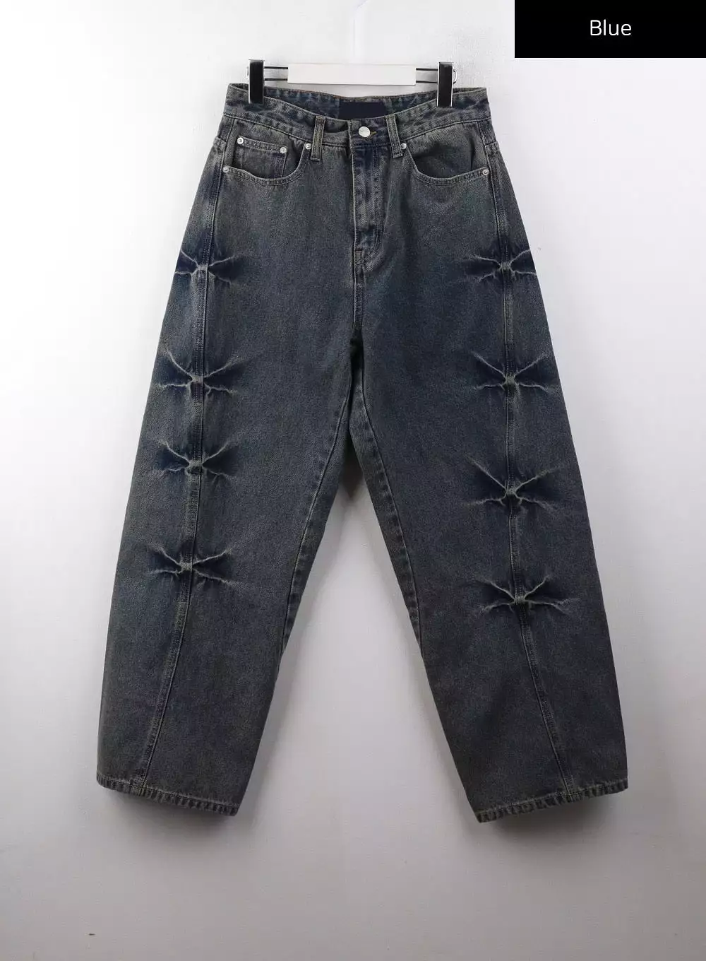 Vintage Washed Wide Fit Jeans (UNISEX) CD329