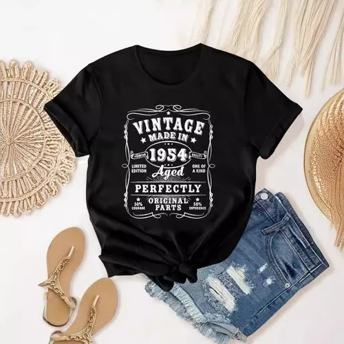 Women's T-shirt Short Sleeve T-Shirts Casual Letter