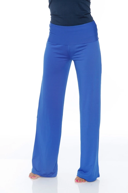 Women's Low Rise Solid Color Palazzo Pants