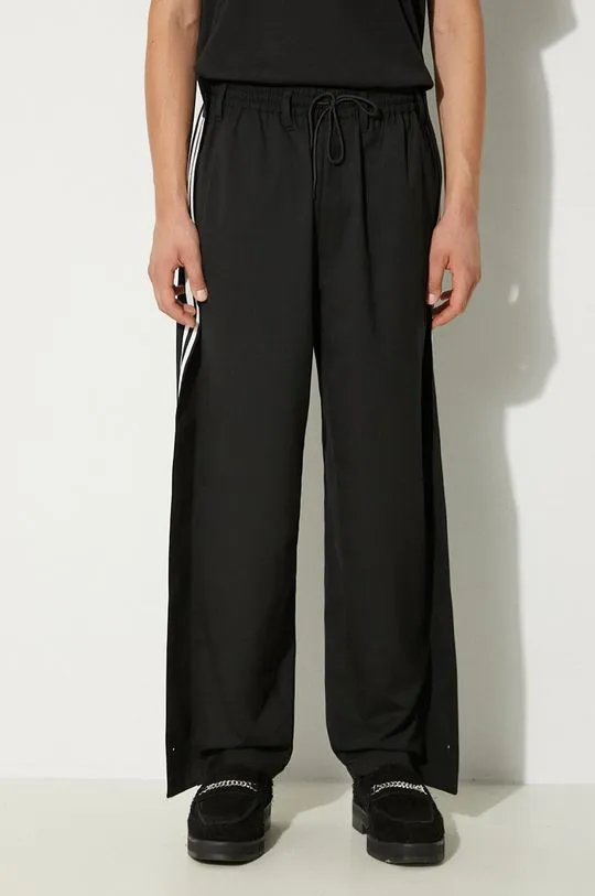 Y-3 wool blend trousers Refined Wool Track Pants black color IW7463